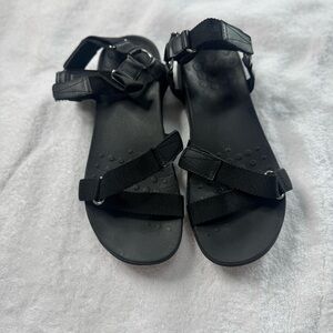 Vionic Black Adjustable Sandals